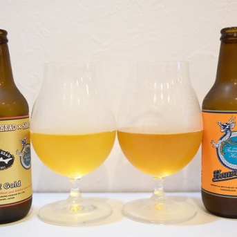 志賀高原ビール  Kind of GoldとHouse IPAを飲み比べてみました。