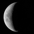 7月19日の月（月齢5.0）