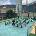 水泳指導