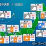 【朗報】台風14号、日本から大きくUターンして南の海に引き返す見込み
