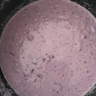 寒いので〜コンソメいらずの色鮮やかな紫の食べるスープ