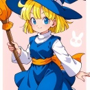 【性転換】ウサギの男の子「パシフィカくん」のAIイラスト
