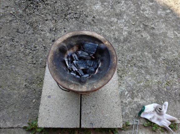 【画像】久々に七輪焼きやるでー