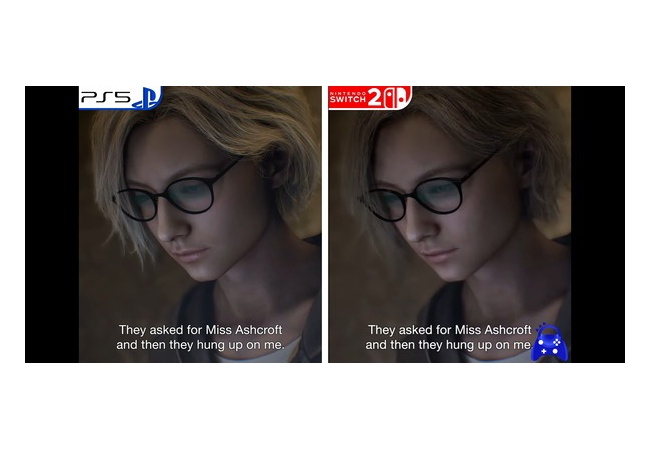【画像】バイオ9のPS5とSwitch2のグラフィックの差、無しｗｗｗｗｗｗｗｗｗ