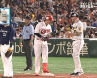 【オールスター】阪神ジョンソン、一塁ランナーコーチ！