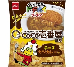 【1,288円】おやつカンパニー ベビースター ドデカイラーメン ココ壱 チーズカツカレー味 60g×12袋がクーポン特価