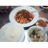 『新橋 四季ボウ坊「麻婆豆腐定食」787円』の画像