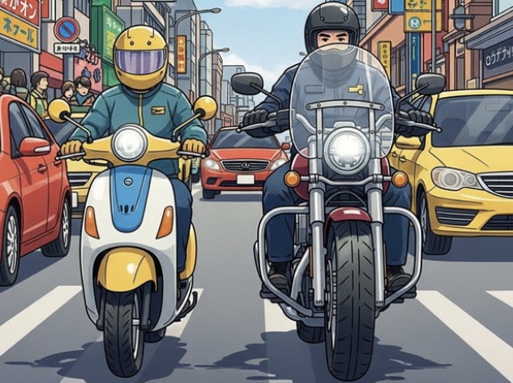 大型バイクより125ccスクーターの方が速いよな