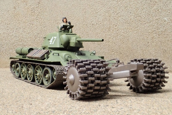 T.M.のプラモMUSEUM - ソ連・露 T34系列