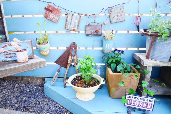 Handworks Relax Anさんのdiy リメイク 日々のこと ジャンクガーデン Powered By ライブドアブログ