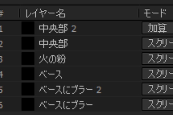 エフェクトの組み立て方その30 エフェクトに暗いところを作る はじめてのae 初心者向け After Effects 講座