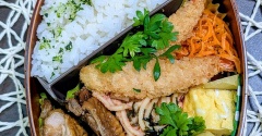 海老フライ定食食べたいな～夫のお弁当338