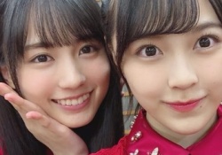 【乃木坂46】賀喜遥香×柴田柚菜が同じ感じで写真を撮った結果wwwwwww