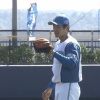 【vs.キューバ代表練習試合】日ハム石井、好プレー！