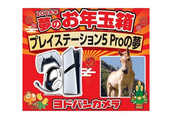 【朗報】ヨドバシカメラの福袋『PS5Proの夢』『PS5の夢』追加販売開始！