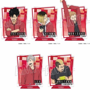 ハイキュー!!』スクエア缶バッジ オフショット×カラー 第一弾BOX＆第二