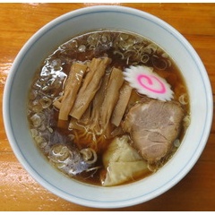 中華そば専門店 勝や＠梅ヶ丘　「中華麺（半々）」
