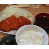 『大門浜松町 むさしや「上ロースかつ」1600円』の画像