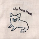 【線だけでかんたん犬刺繍！】チワワの作り方
