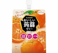 【109円】たらみ おいしい蒟蒻ゼリー みかん味 150g×1個がセール特価。ピーチ味も安い