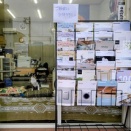 店頭カタログ棚設置