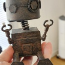 「13連勤明け、ロボットに癒やされる休日」