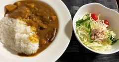 やっぱり不死身？＆夫のカレー