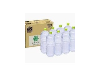 【898円(112円 / 本)】い・ろ・は・す 2L PET ラベルレス ×8本