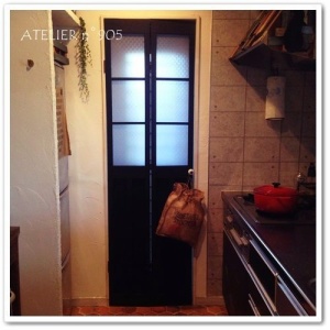 Diy キッチンリフォームその14 お勝手口の扉 Diyで作る こどもと過ごすおうち時間
