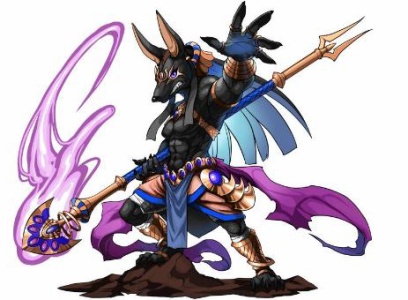新キャラ アヌビスとラー イラスト パズドラ キャラ進化 パズル ドラゴン