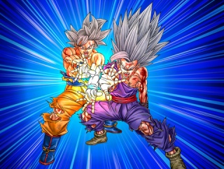 Vジャンプ 2026年2月号 応募者全員大サービス『孫悟空 身勝手の極意＆孫悟飯 ビースト 最強の親子かめはめ波 MASTERLISE -OUTSIDE- 〜ドラゴンボール超 10th ANNIVERSARY EDITION〜』別角度画像 追加