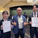 大気環境学会で大河内副理事長研究室の2名の受賞！！
