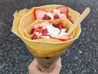 「究極の生クリームクレープ専門店 小牧店」がオープン！さっそくクレープを食べてみた（小牧市二重堀）
