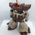 HGUC ドム・トローペン（ユニコーンver.）　製作　塗装