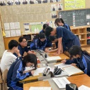 三年生運動会準備