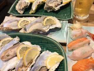 【函館駅前 牡蠣を積んで寿司を握る？体験型メニューに挑む】北の鬼遺産 函館駅前店
