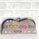 眼鏡柄のメガネケース