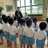 『東みずほ幼稚園でお煎茶教室を開催しました。』の画像