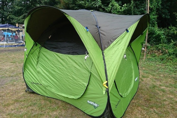 Quechua Base Seconds テント 緑 Quechua Base Seconds テント 緑 Quechua Base Seconds テント 緑