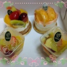 お礼と誕生日ケーキ