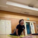 公民館のラマール健康体操から､帰り道にお蕎麦屋さんに寄り､まいたけ天ざるそば(^^)