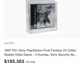 【衝撃】未開封のFF7、2840万円ｗｗｗｗｗｗ