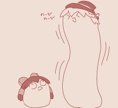 【作者不明】のーびのーびするよ！