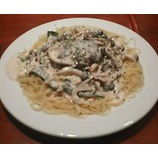 『なる十「クリームソースハンバーグパスタ」780円』の画像