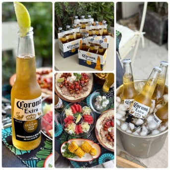 【PR】日常を忘れられる〜キンキンに冷やしたコロナエキストラビールで乾杯♪のメキシコ料理の夜ごはん