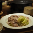 春キャベツを丸ごとひとつ使った晩ごはん。旬のお野菜はシンプルに食べるのが一番美味い！