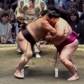 【大相撲】元大関対決！朝乃山が御嶽海をぶっ倒すも、「マジで危なかった」