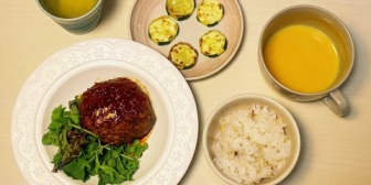 【にじさんじ】すこや「ハンバーグのソース綺麗にかけるの難しすぎる😫」