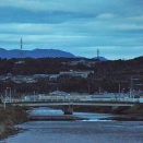 12月22日　遠くに身延線が