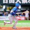 日ハム阪口がプロ初出場初安打「素晴らしい投手から打てたのがうれしい」